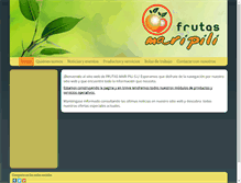 Tablet Screenshot of frutasmaripili.com